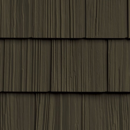 The Foundry 7in. W x 60 3/4in. L Exposure, Vinyl Perfection Shingles Total 100 Sq. Feet, 528 - Smoke Grey, 34PK 1401528